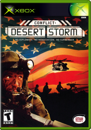 Conflict - Desert Storm (USA) 2D Box Front